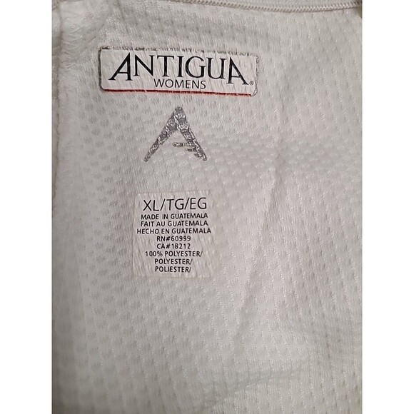 2 Pair Bundle Pants Lightweight Antigua Desert Dry White Slacks Size L / XL - Picture 8 of 10